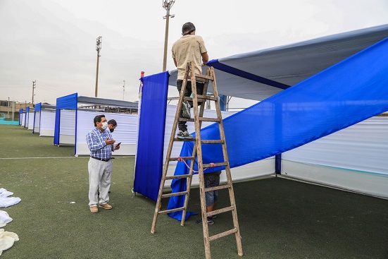 Chimbote:  MPS puso a disposición 22 complejos deportivos para la segunda vuelta electoral