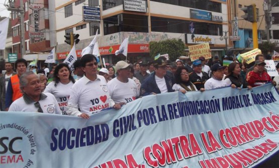 Chimbote: Sociedad civil conforme con suspensión de Ramos Heredia