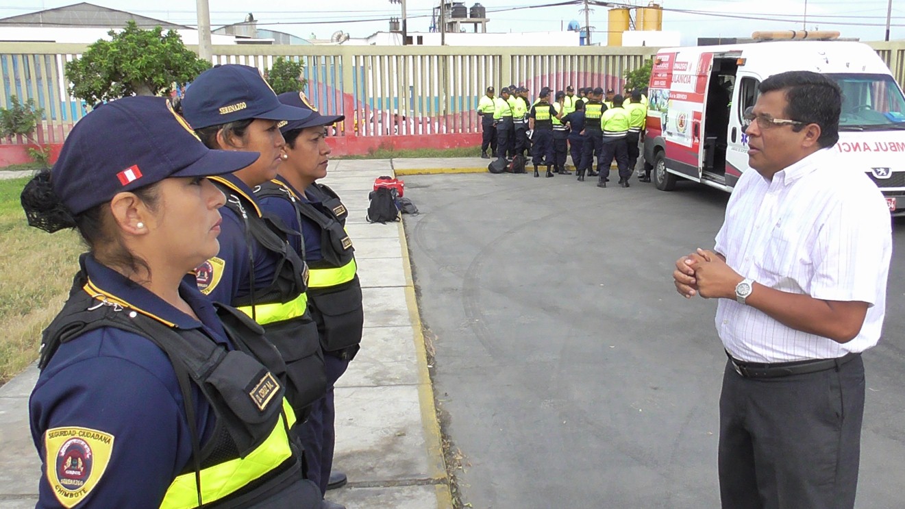 Efectivos de serenazgo serán capacitados por personal de la Corte del Santa