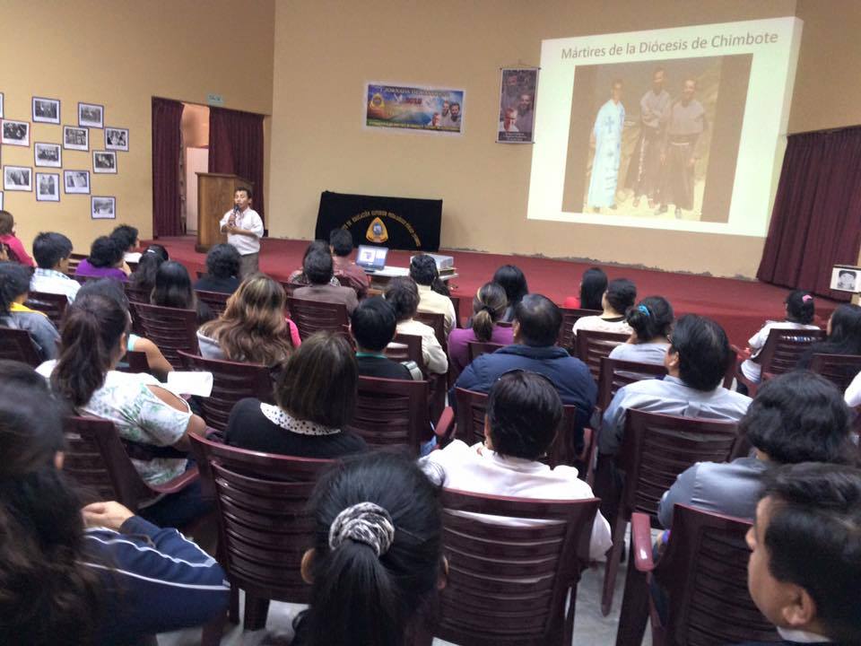Jornada sobre los mártires en el Instituto Pedagógico de Chimbote
