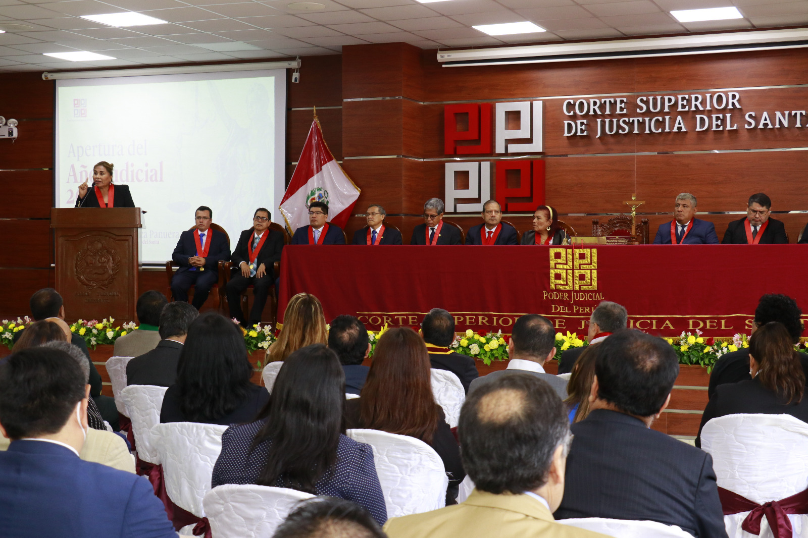 Corte del Santa realizará ceremonia de apertura del Año Judicial 2024 