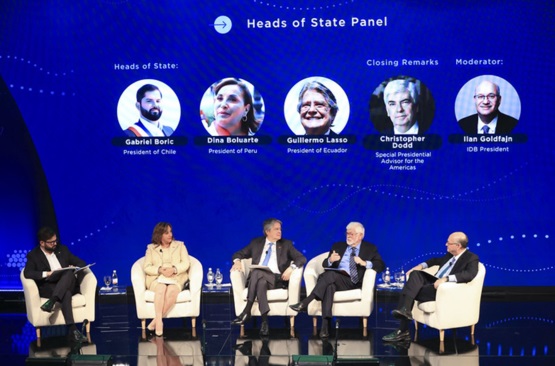 Boluarte invita a empresarios de EE.UU. a ser parte del shock de inversiones en el Perú