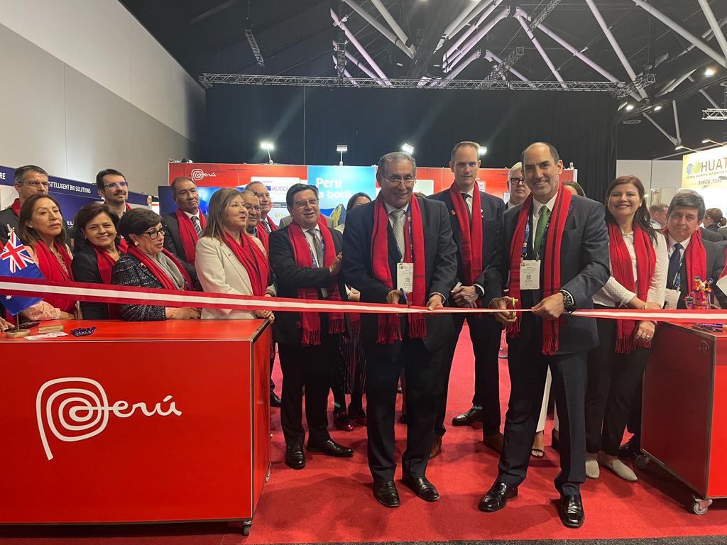 “El Perú está de regreso para poner en valor su potencial minero”, expresa ministro Vera en Australia