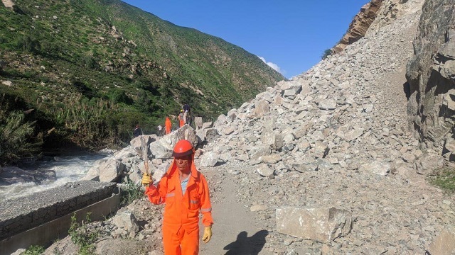 Áncash: derrumbe afecta 100 metros de carretera en la vía Casma – Huaraz