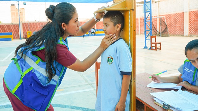 Nuevo Chimbote: municipio pone en marcha plan de salud escolar