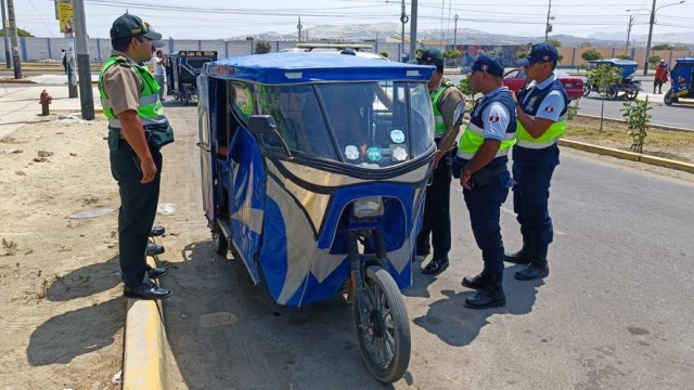 Recuperan mototaxi que había sido reportada como robada en Nuevo Chimbote