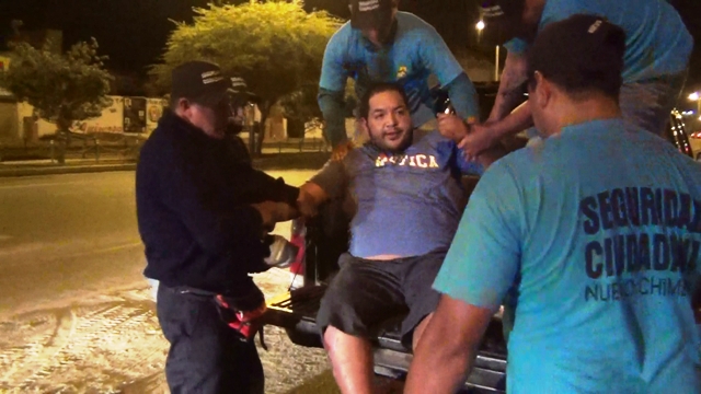 Nuevo Chimbote: capturan a sujeto que disparaba en la vía pública