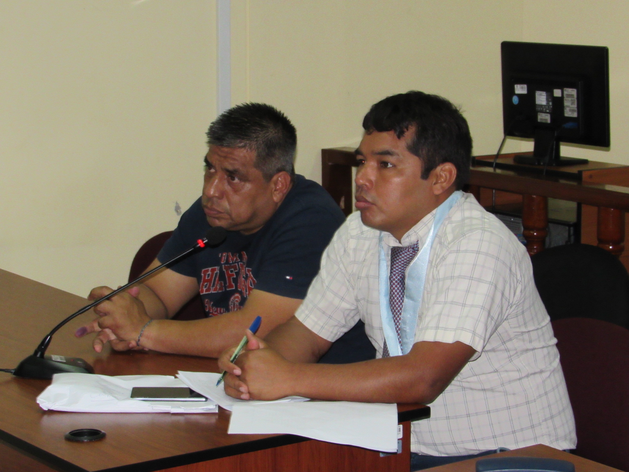 Exadministrador del Ministerio Público del Santa rinde sus generalidades de ley