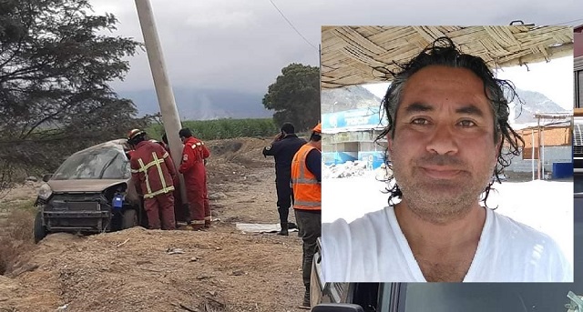 Conocido promotor de ciclismo muere en fatal accidente en carretera a Nepeña