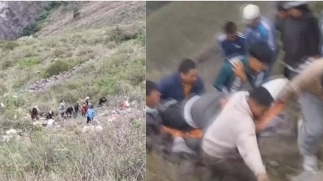  Áncash: 20 muertos tras caída de bus “La Perla del Altomayo” a un abismo de 300 metros en Corongo