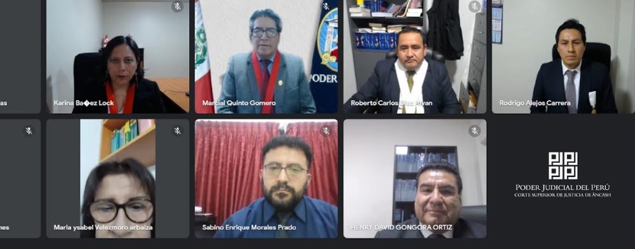 Presidente de la Corte de Áncash juramentó jueza superior y a juez especializado