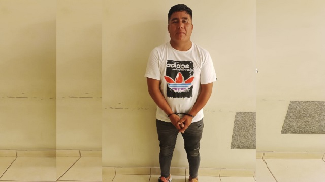 Cae sujeto cuando acude a recoger S/1300 de una extorsión por una moto robada