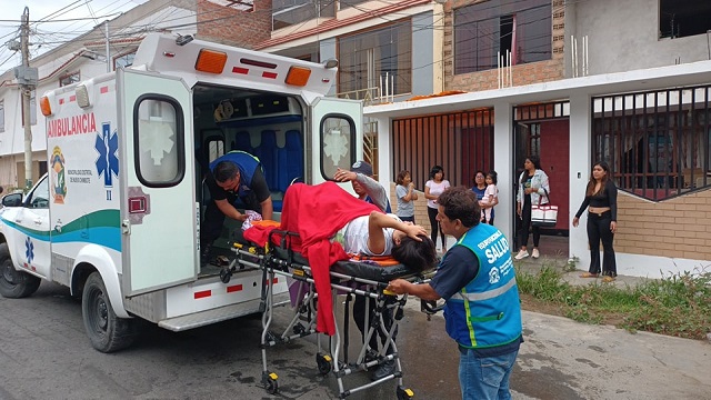 Nuevo Chimbote: Serenos ayudan a mujer que dio a luz en su casa