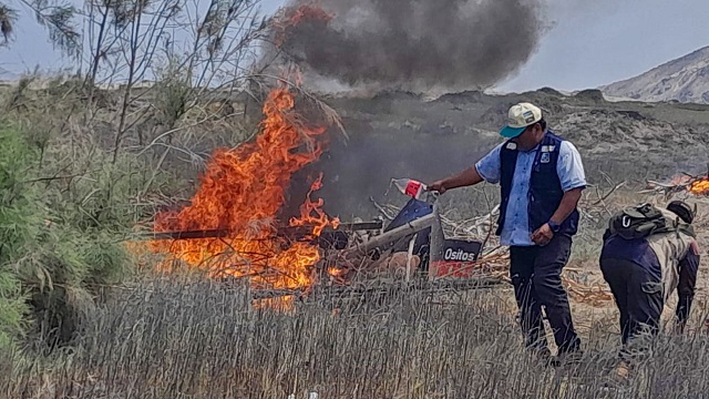 Chinecas recupera 40 hectáreas ocupadas por invasores reincidentes