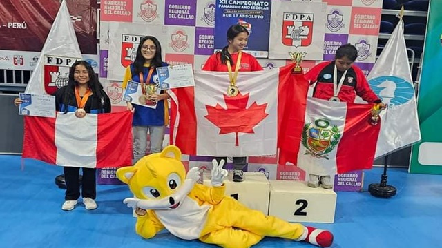 Chimbotana ganó medalla de bronce en Campeonato Panamericano de Ajedrez Escolar
