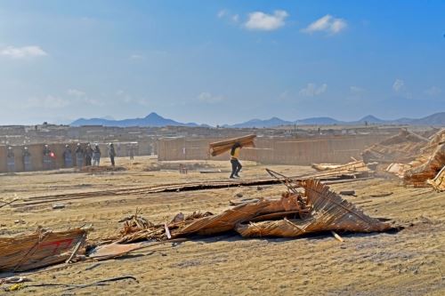 Proyecto Chinecas recupera 22 hectáreas que fueron invadidas en áreas de Nuevo Chimbote