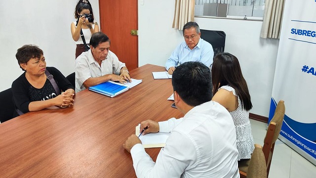 GRA revisa levantamiento de observaciones para pago de valorizaciones en obra de pistas en Casuarinas