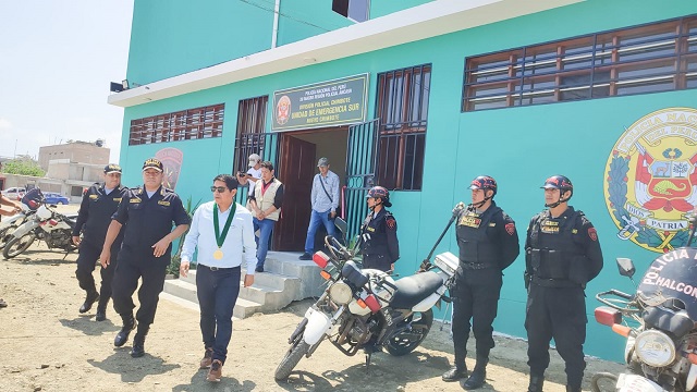 Nuevo Chimbote: entra en funcionamiento Escuadrón de Emergencia Sur con 40 efectivos policiales
