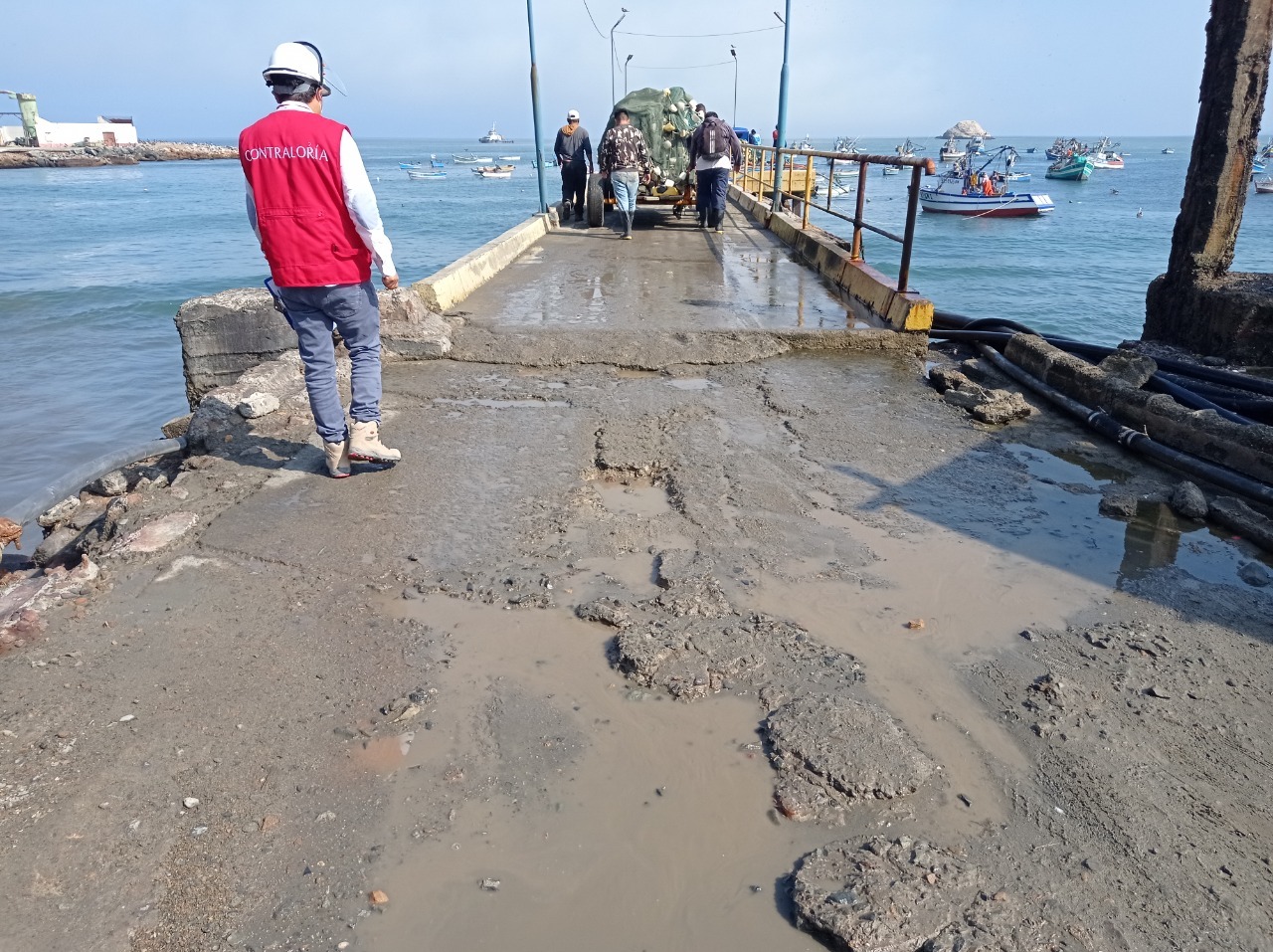 Alertan que incremento de presupuesto para desembarcadero pesquero artesanal de Huarmey pone en riesgo su ejecución