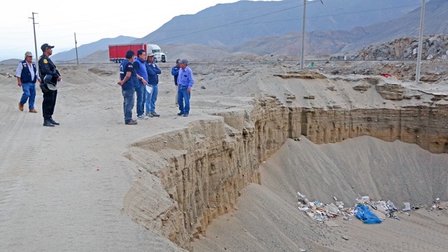 Chinecas recupera terreno que invasores usaban para la extracción de agregados