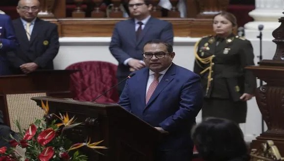 Alberto Otárola propone reforma de vacancia presidencial y cuestión de confianza