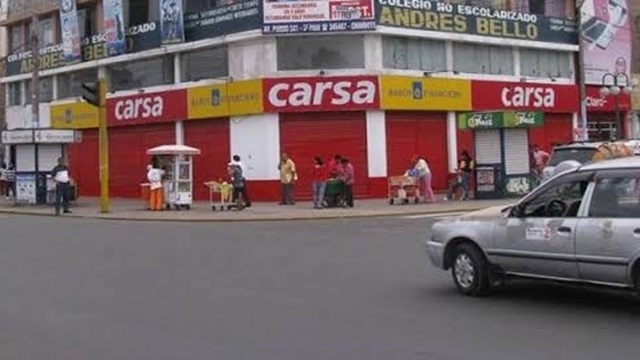 Chimbote: delincuentes hacen forado en tiendas Carsa y se llevan laptops y celulares