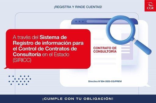 Contraloría fija plazos para registro de consultorías contratadas por entidades públicas