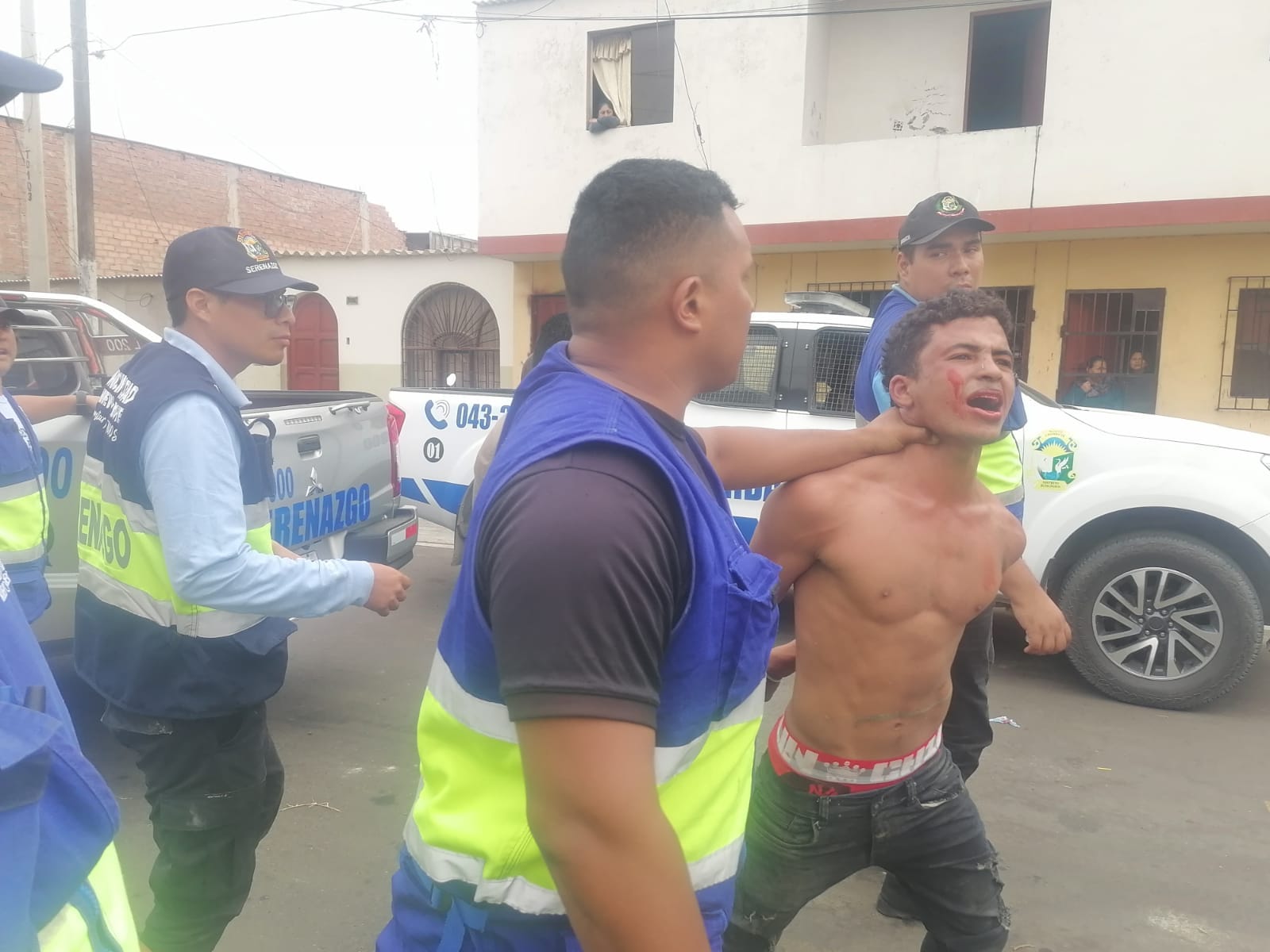 Colombiano es intervenido por agredir a tres mujeres en Nuevo Chimbote