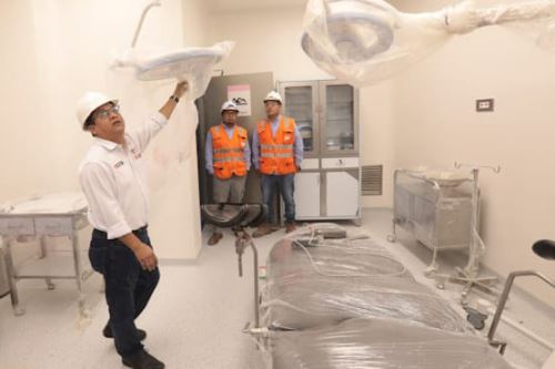 Huarmey: ministro de Salud verificó avances en construcción del nuevo Hospital de Huarmey