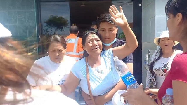 Nuevo Chimbote: familiares de policía atropellado protestan frente a comisaría para exigir justicia