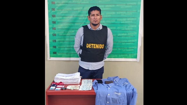 Nuevo Chimbote: detienen a falso asesor financiero tras ser acusado de estafa