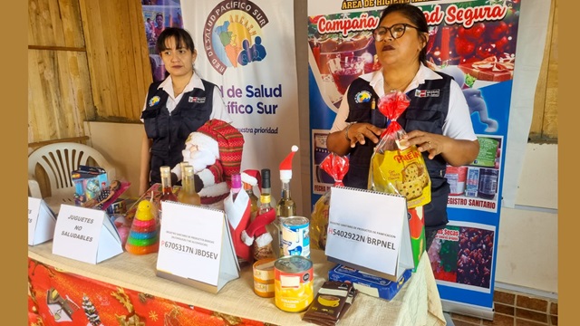 Red de Salud Pacífico Sur lanza campaña Navidad Segura y Saludable 2023