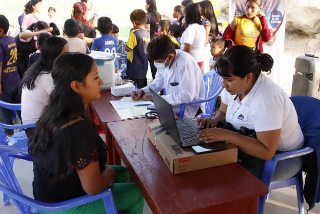 Feria informativa itinerante realizó programa Justicia en tu Comunidad de la Corte del Santa en Yaután