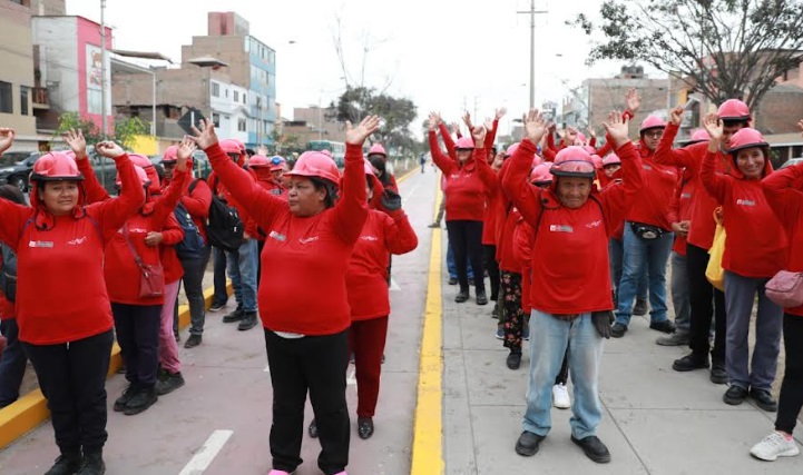 Programa “Llamkasun Perú” sigue generando empleo temporal para las poblaciones más vulnerables del país