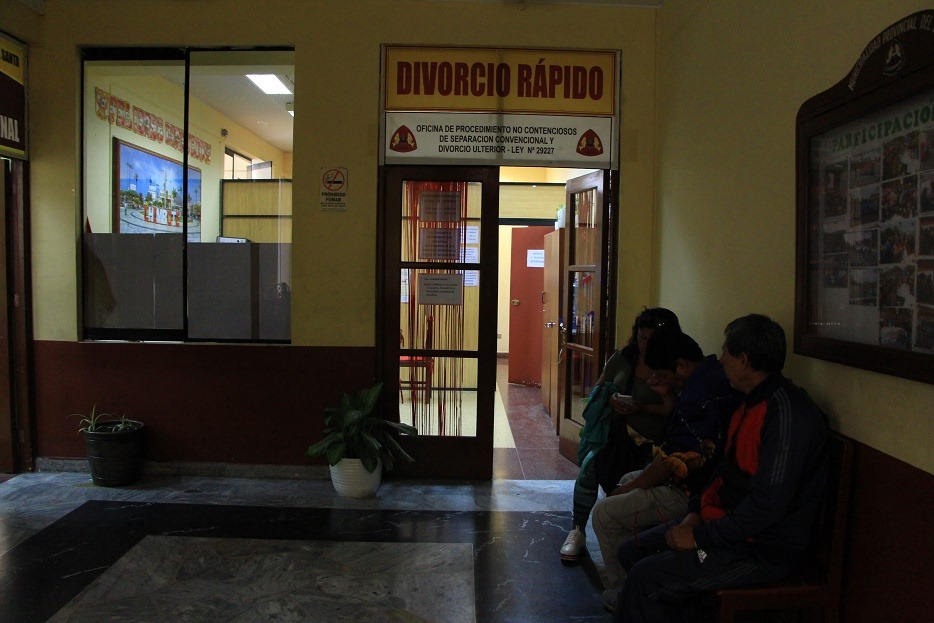 Comuna chimbotana registró 224 solicitudes de divorcio en lo que va de este año