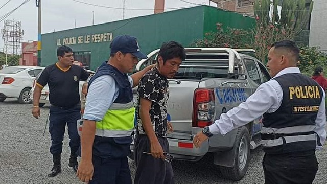 Atrapan a sujeto que robó a mujer en mercado de Nuevo Chimbote  