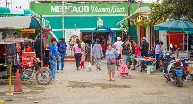 Nuevo Chimbote: anuncian remodelación de centro cívico y exteriores de mercado Buenos Aires