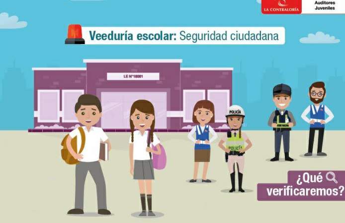 Contraloría convoca a escolares de Áncash a participar de veeduría escolar sobre seguridad ciudadana