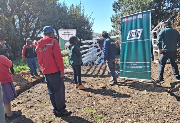 En 25% avanzan trabajos de instalación de módulos hidropónicos para enfrentar fenómeno El Niño Global