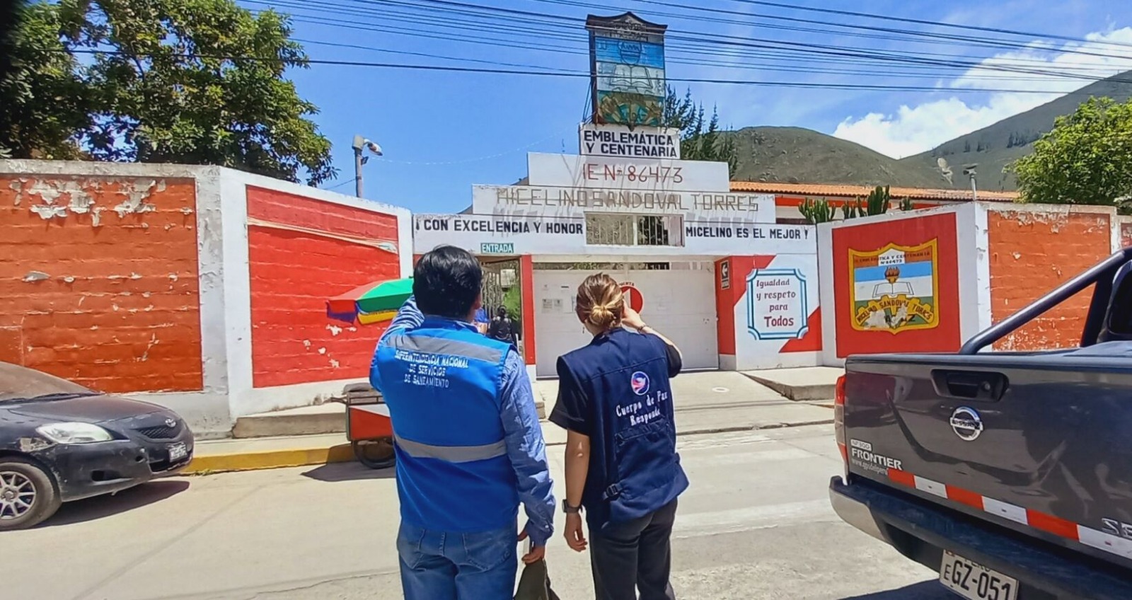 Sunass verifica abastecimiento y continuidad del agua potable en centros educativos de Áncash