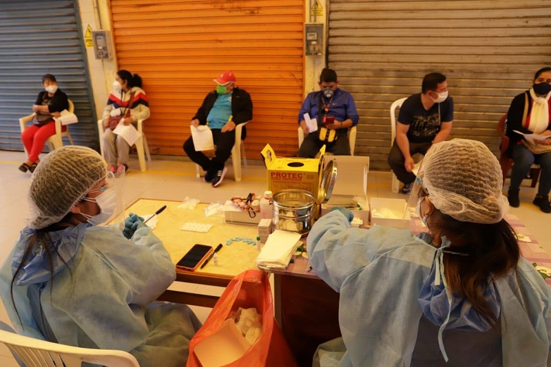 Chimbote: 47 comerciantes dieron positivo para covid-19 en mercado 21 de Abril