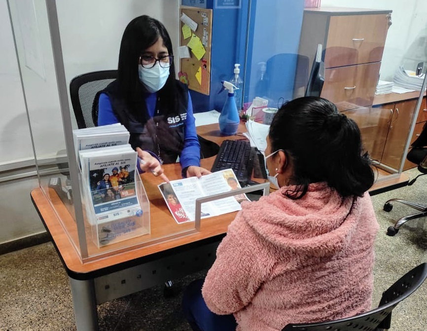 Más de 9 millones de personas sin seguro de salud afiliadas al SIS durante la pandemia 