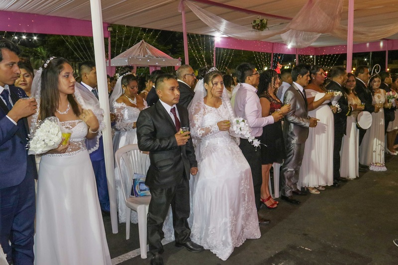 Chimbote: 147 parejas formalizarán su estado de convivencia en matrimonio civil masivo
