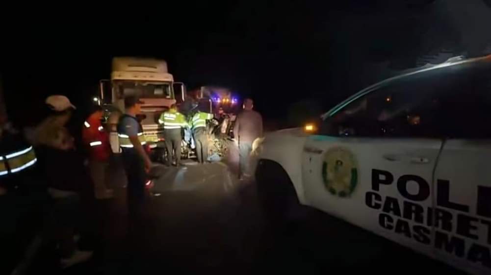 Casma: hombre que habría asesinado a su pareja fallece tras chocar su mototaxi con un tráiler