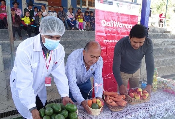  Áncash: paltas, zanahorias y manzanas complementan servicio alimentario escolar de Qali Warma  