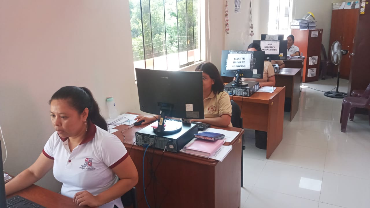 Chimbote: Juzgados de Violencia Familiar realizaron nueva jornada de extraordinaria sabatina