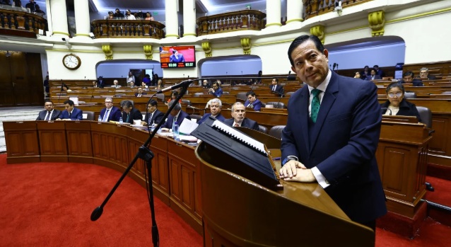 Pleno del Congreso otorgó el voto de confianza al Gabinete de Eduardo Arana