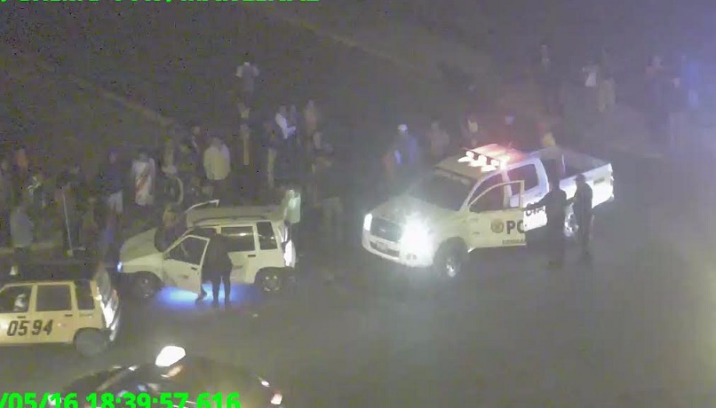 Cámaras de videovigilancia del municipio captan accidentes de tránsito en Chimbote