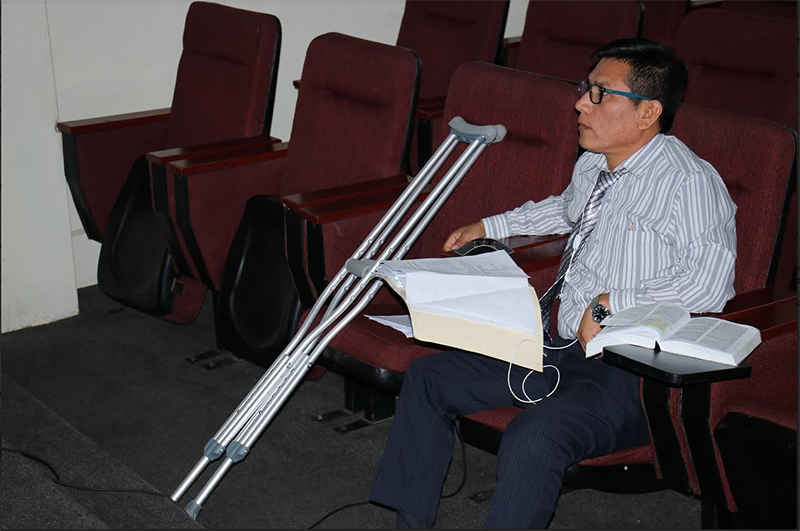 Jueza acondicionó audiencia de constitución en actor civil debido a incapacidad de abogado