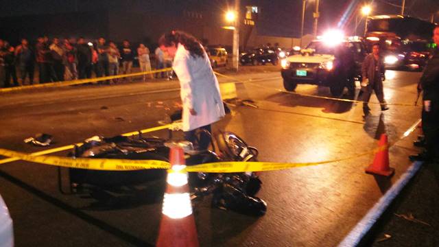 Chimbote: Motociclista es atropellado por trailer tras perder control de unidad en Panamericana Norte